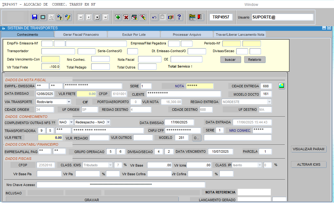 CTE - SAIDA - 000011